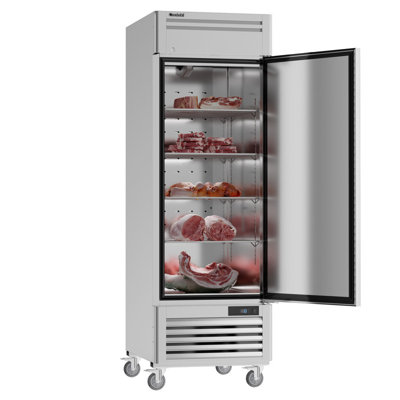 COOLSKI 27" Commercial Freezer, 19.32 Cu. Ft. 1 Door Reach-in Upright Freezer