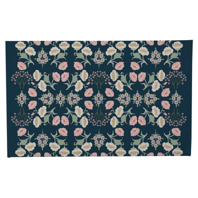 May flowers Non-Skid Bath Mat