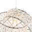 18cm H Acrylic Novelty Pendant Shade ( No Direct Attachment Method ) in Silver