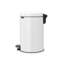 Brabantia NewIcon 12 Litre Soft Closing Pedal Bin with Metal Inner Bucket-21397399