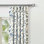Promenade Embroidered Curtain Panel In Blue