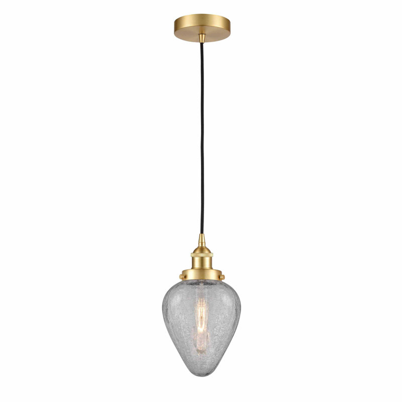 Ameet 1 - Light Single Pendant, Satin Gold