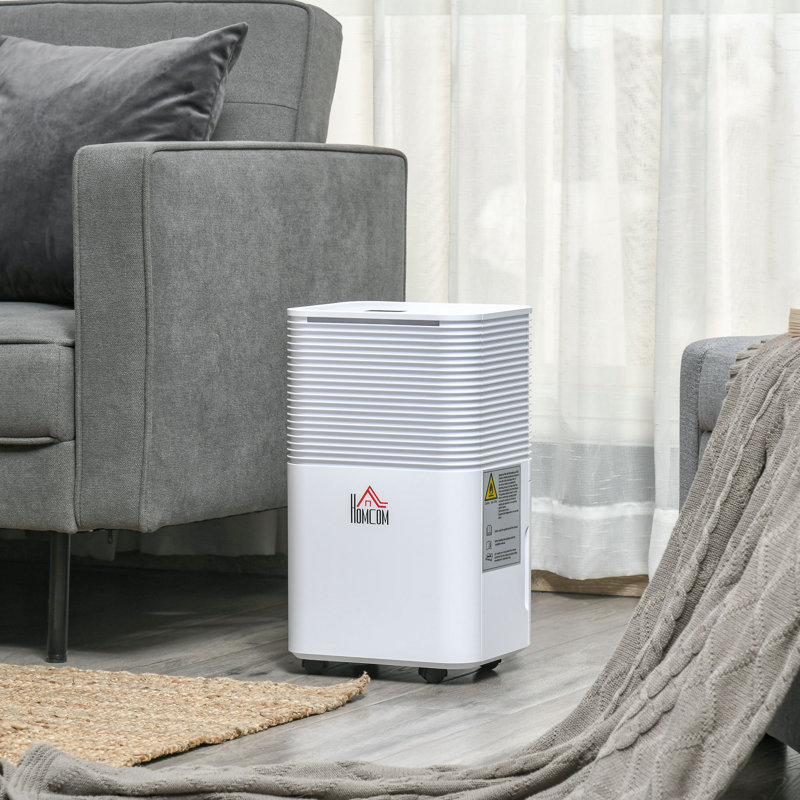Portable Quiet Dehumidifier for Home Laundry Room Bedroom Basement, 25 Pints