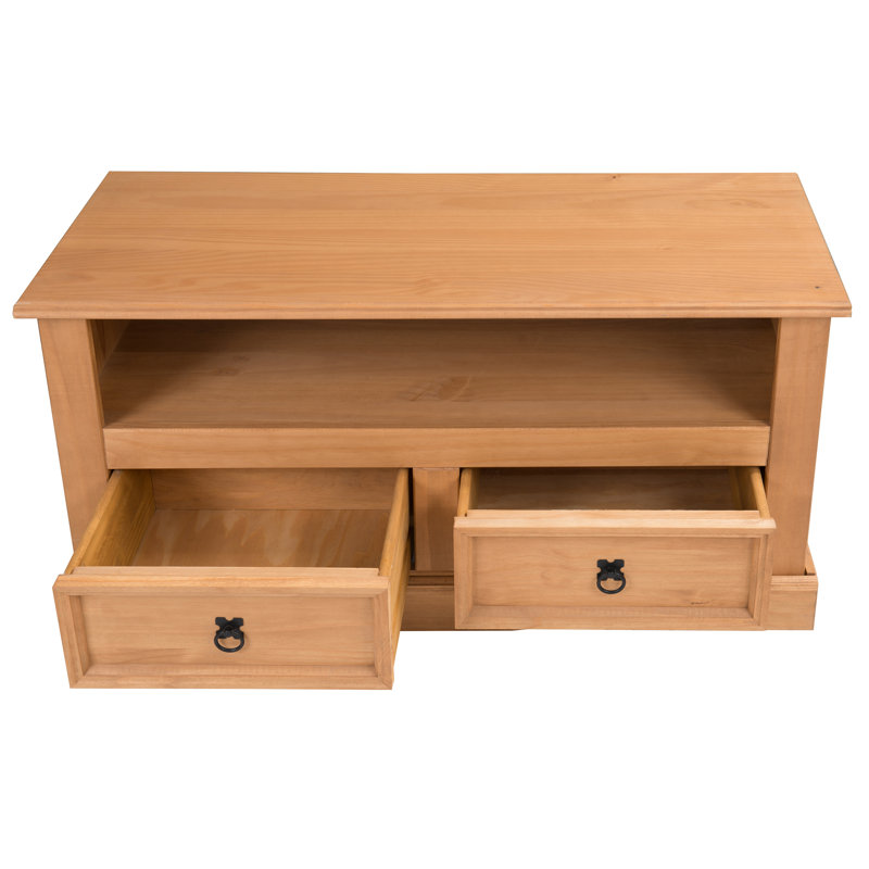 Bridewell TV Stand for TVs up to 50", Antique Wax