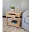 Table de bout en bois massif avec rangement Amreece-1892099779