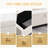 48" Ottoman With Storage, Storage Ottoman Bench With Safety Hinge, Upholstered Entryway Bench With Seating For Bedroom-1941272210