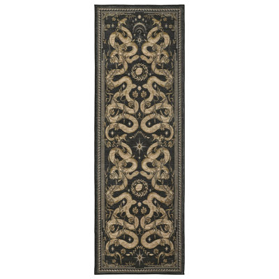 Tapis d'intérieur gris foncé à motif floral champêtre, lavable, 152 x 213 cm (5 x 7 pieds), idéal pour le salon, la chambre ou la salle à manger. Doux, imitation laine à poils courts, pliable, avec envers antidérapant en TPR, résistant aux taches et facile d'entretien.