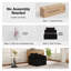 Canapé d'appoint moderne rembourré de peluche