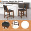Tabouret de comptoir 24 po Rhalem