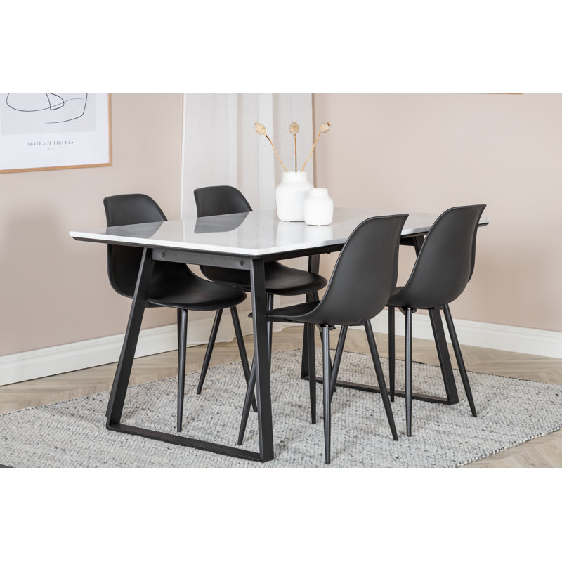 Censu Dining Set, Black