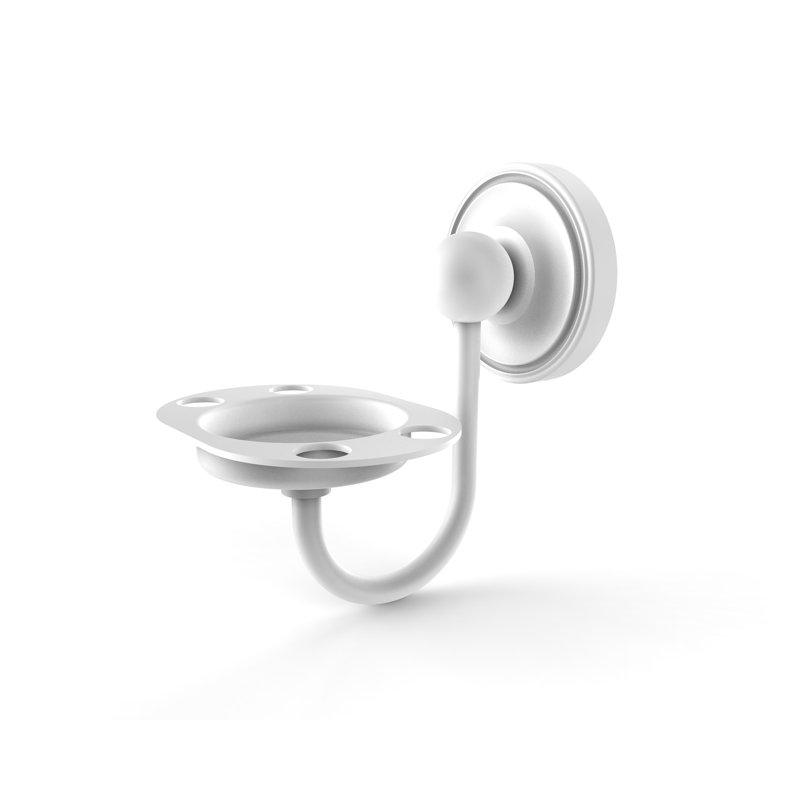 Gober Bathroom Accessory, Matte White