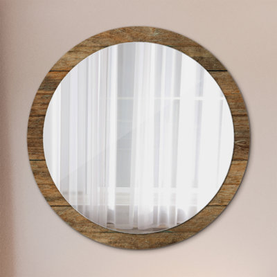 Huldar Glass Flat Wall Mirror