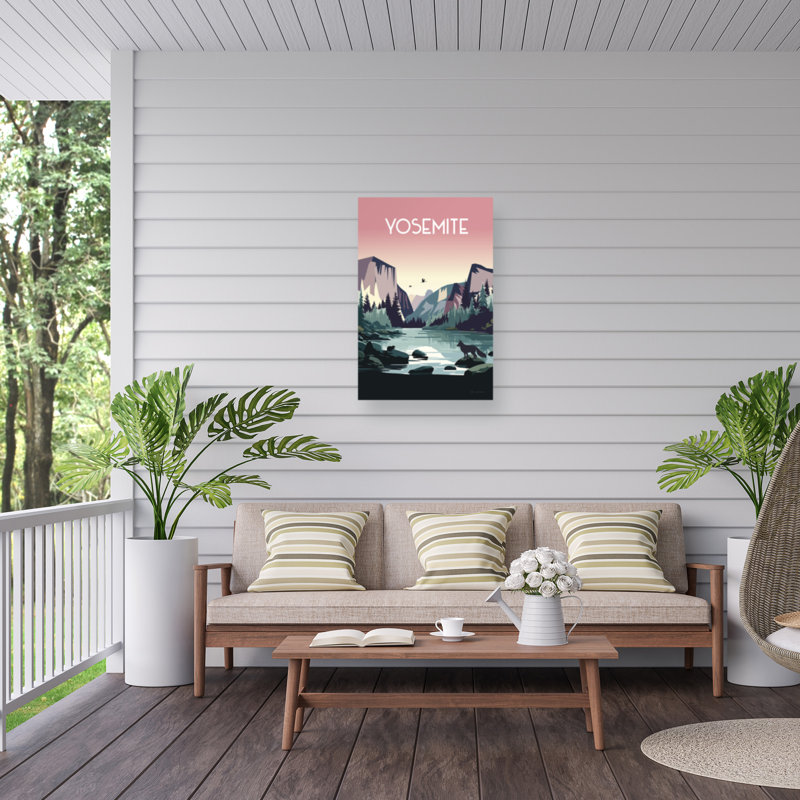 Toile d'extérieur Omar Escalante Yosemite, H 47 po x l 30 po