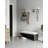 2-Pack 15.7" White Wall Mount Coat Rack