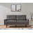 Faux Leather Square Arm Loveseat-81892254-118588785