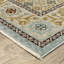 Tapis bleu pâle / doré Edner-968212602