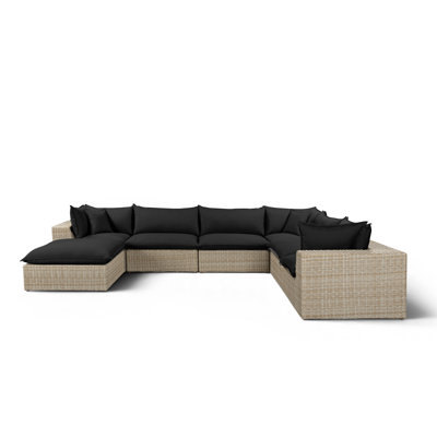 Grand canapé modulaire d'extérieur Cali