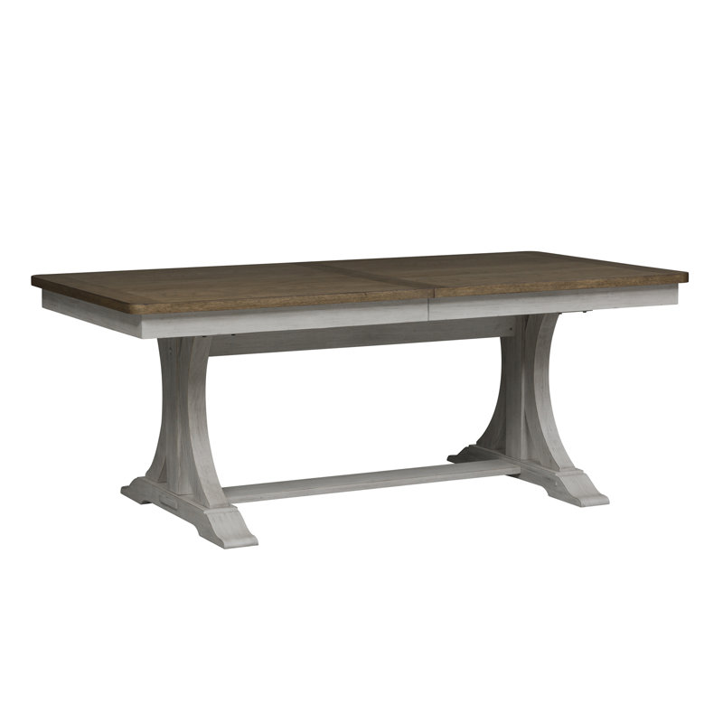 Xochitl Extendable Pine Dining Table