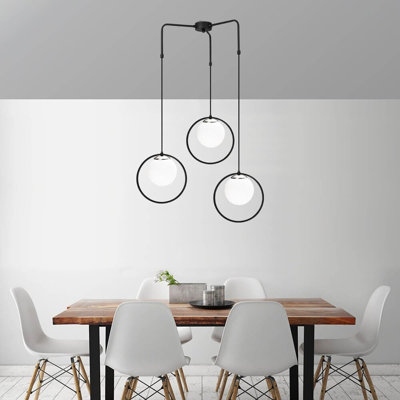 Tassone 3 - Light Black Unique/Statement Pendant