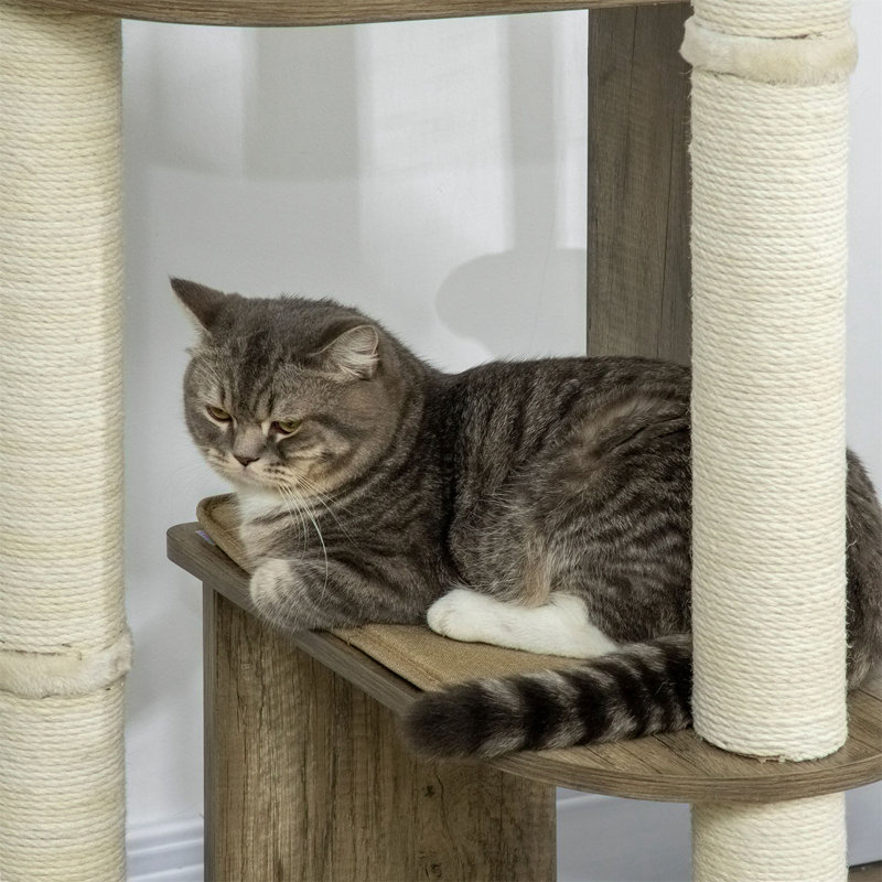 Corner Cat Tree Tall Cat Tower With Scratching Posts