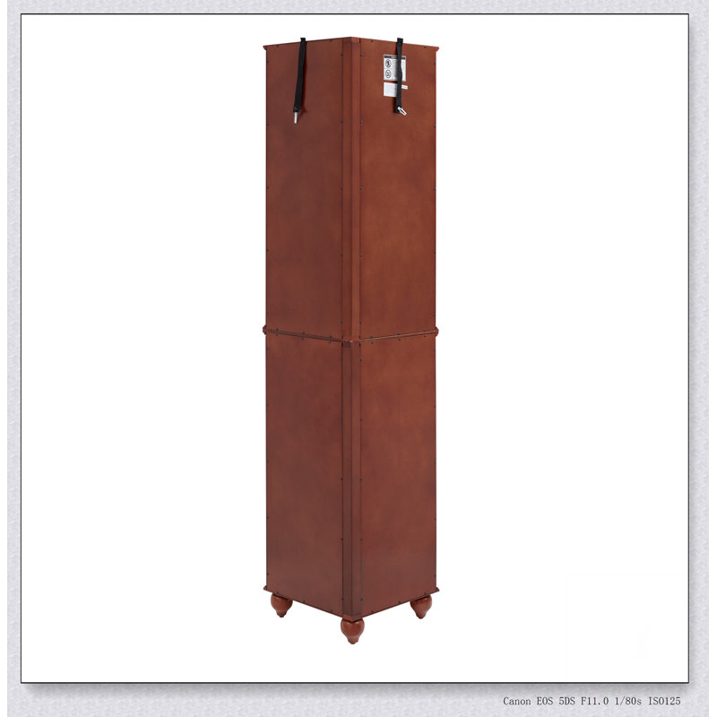 Corner Curio Cabinet with 4 Adjustable Tempered Glass Shelves and Lighting System