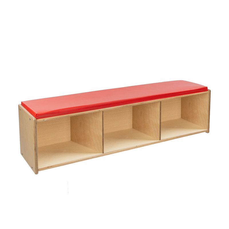 Vinyl Upholstered Storage Bench