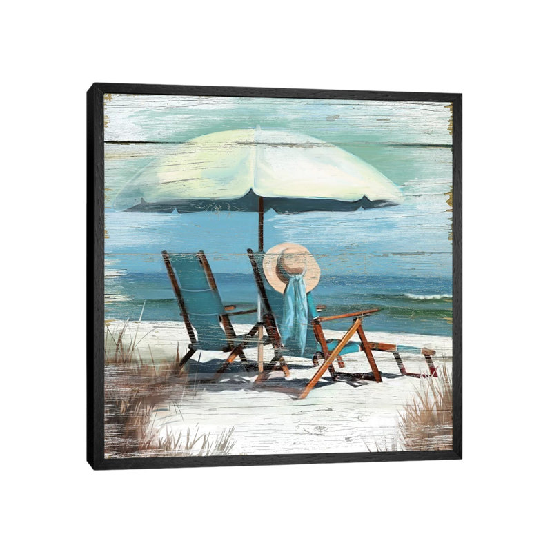 Perfect Spot by Carol Robinson - Print on Canvas, 93.98 cm H x 93.98 cm W, Black Framed