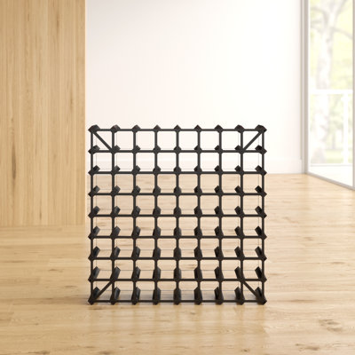Liddle 72 Bottle Floor Wine Bottle Rack