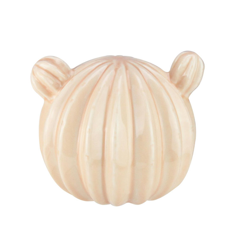 Ceramic Cactus Bud Tabletop Decor, Ivory
