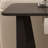 Black Rectangular Solid Wood+Iron desk-109306599