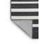 Tapis gris à rayures horizontales lavable à la machine-1983884058