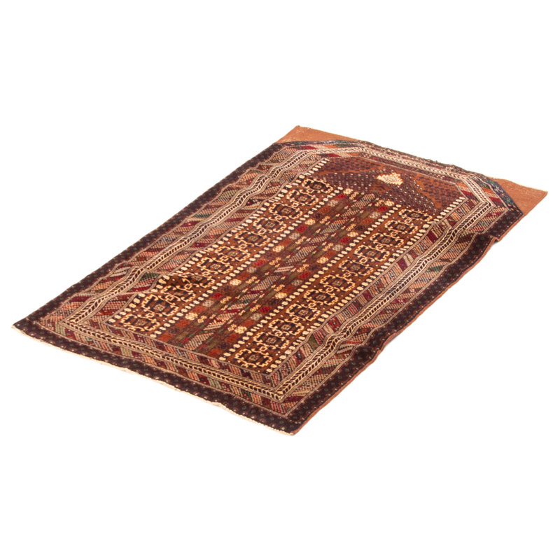 Teimani Brown Rug 2'10" x 4'7"