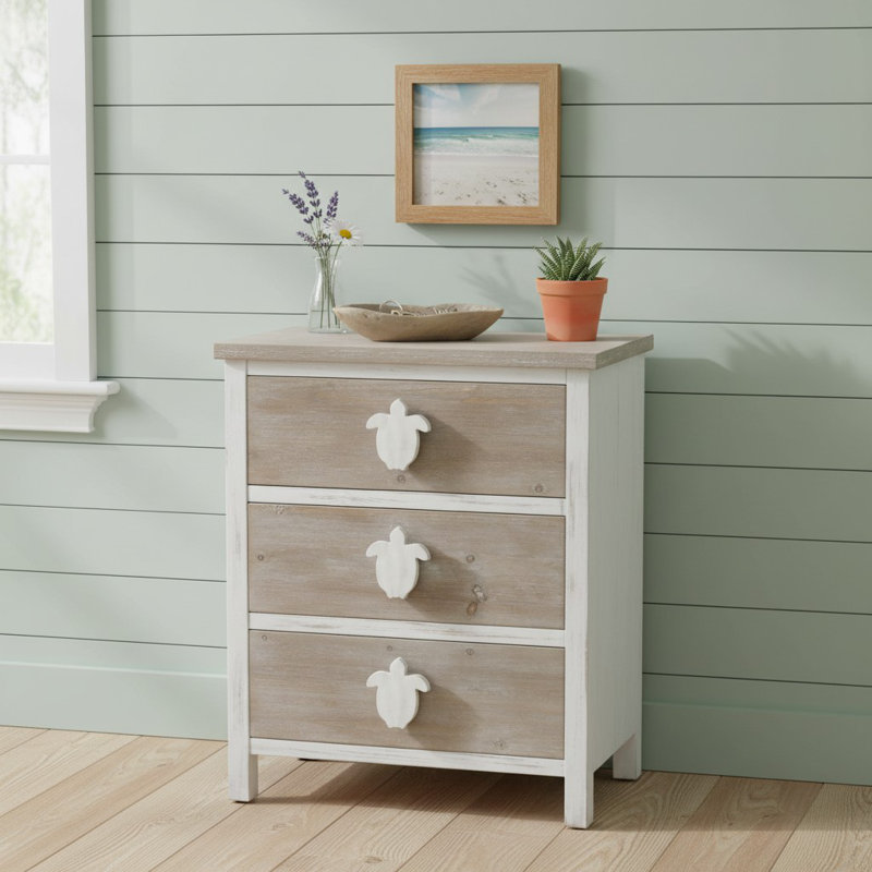 3 Drawer Accent Chest