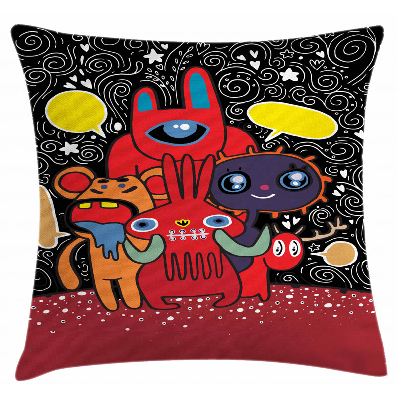 Housse de coussin décoratif 40" intérieur/extérieur