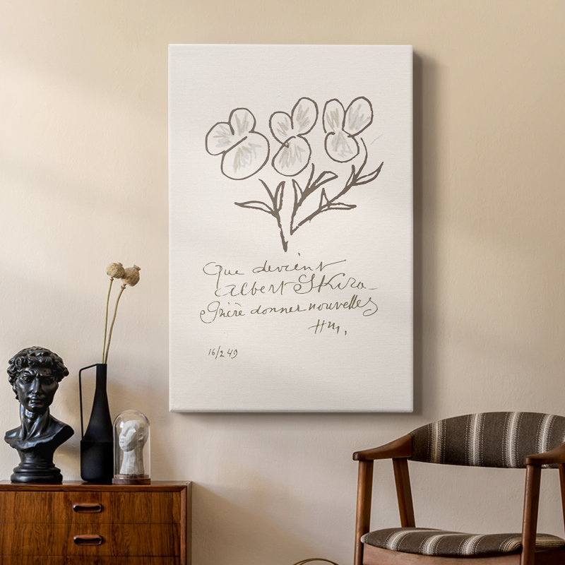 Matisse CCXLII, reproduction encadrée - galerie Cavas sur mesure, H 27 po x l 18 po