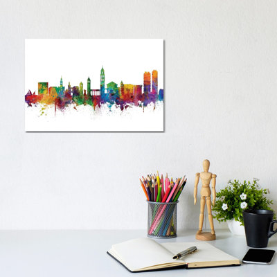 Split, Croatia Skyline by Michael Tompsett - Wrapped Canvas Gallery-Wrapped Canvas Giclée