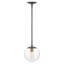 Luminaire suspendu sphère 1 lumière Warby-1228414756