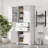 Storage Cabinet With Multi-Functional Storage Space, Doors With Storage Shelves, 2 Drawers, Adjustable Shelf, White (Same Sku: N759P293426K)-423017503