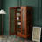 Nordic style retro bookcase