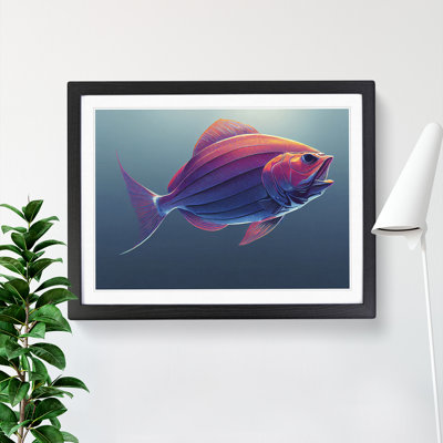 Swimming Fish Vol.2 - Single Picture Frame Print