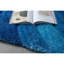 Tapis bleu touffeté à la main Magaret-1543627888