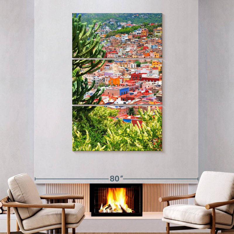 Été Masam à Guanajuato II, H 74 po x l 48 po