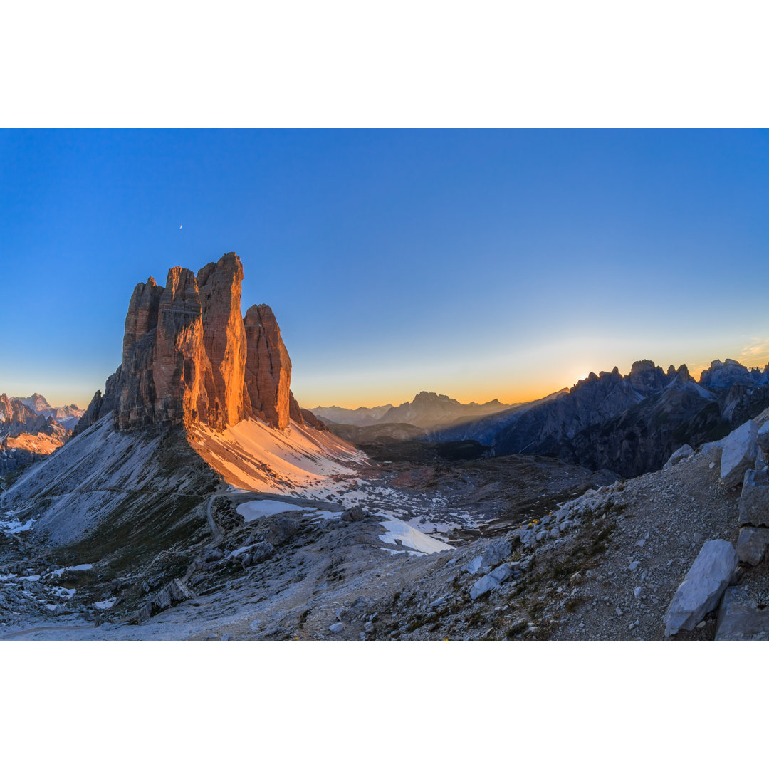 Leinwandbild Tre Cime. Dolomiten, Italien