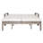 Outdoor Double Lounge Chair With 5-Position Adjustable Backrest For Each Seat, Wood Patio Chaise Lounge With Removable Cushions For Patio, Poolside, Garden-743325861
