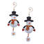 10.75'' Metal Hanging Figurine Ornament