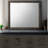 Gray Oak Finish Mirror