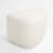 Caras Upholstered Beige Triangular Compression Ottoman No Assembly Required-604327853