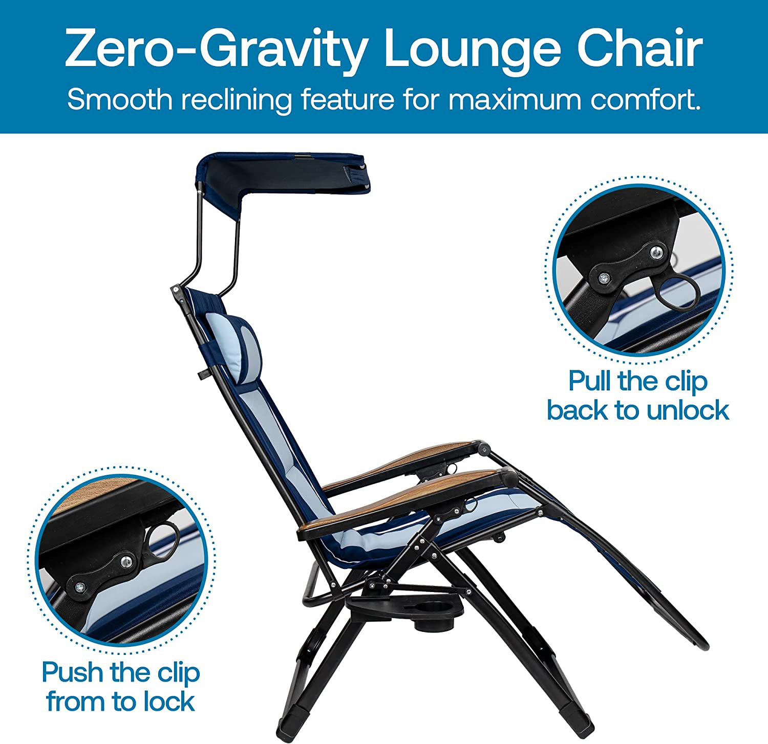 Arlmont & Co. Kolyo Reclining Zero Gravity Chair with Cushion - Wayfair ...