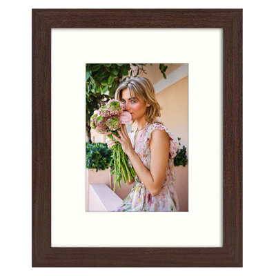 Cadre photo simple en bois mat Dreketi