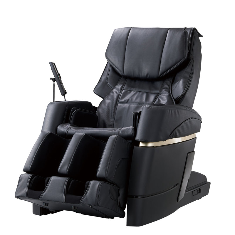 Jp970 (noir) - Fauteuil de massage 4D fabriqué au Japon avec écran tactile